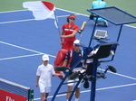 Kei Nishikori (JPN) is coming o Centre Court play singles final 31 July 2016 Rogers Cup Toronto