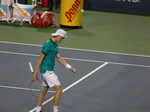 Denis Shapovalov walking Centre Court playing Grigor Dimitrov (BUL) 27 July 2016 Rogers Cup Toronto
