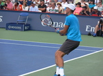 Vasek Pospisil (CDN) on Grandstand playing Gael Monfils (FRA) 27 July 2016 Rogers Cup in Toronto