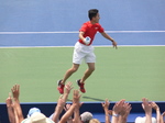 Cashemere promotion on Centre Court 28 July 2016 Roger Cup in Toronto