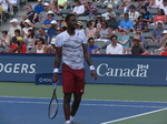 Gael Monfils (FRA) is walking on Grandstand playing David Goffin (BEL) 28 July 2016 Rogers Cup Toronto