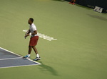 Gael Monfils on Central Court playing Milos Raonic 29 July 2016 Rogers Cup Toronto