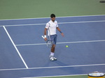 Novak Djokovic before the serve on Central Court 30 July 2016 Rogers Cup in Toronto