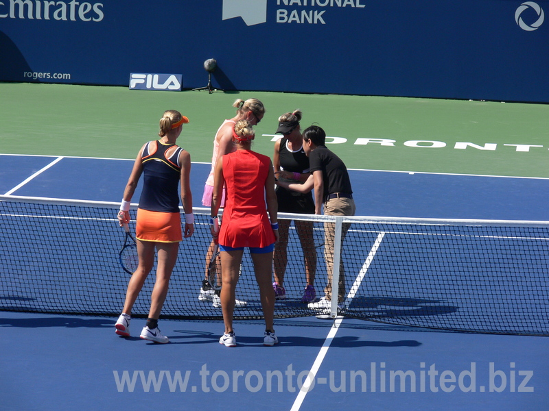 Digital Coin Toss for Rogers Cup 2017 Doubles Final 13 August 2017 Toronto!