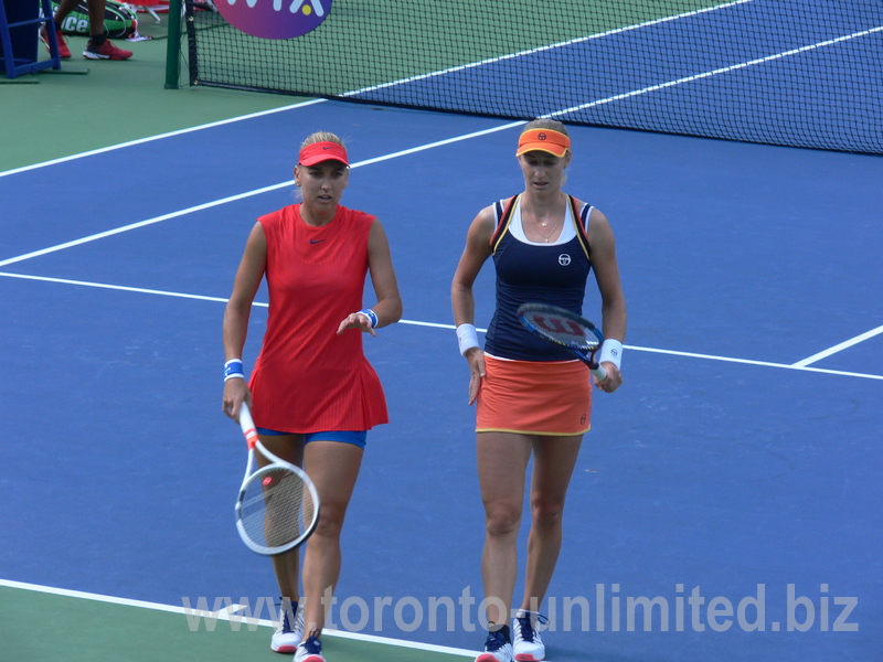 Rogers Cup 2017 Doubles Final with Elena Vesnina and Ekaterina Makarova on Centre Court!