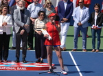 Elina Svitolina spaking during Award Ceremony Rogers Cup 2017 Toronto!