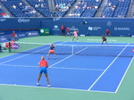 Anna-Lena Groenefeld and Kveta Peschke against Ekaterina Makarova and Elena Vesnina