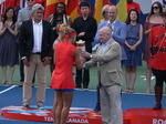 Rogers Cup 2017 Finals in Toronto - Scott-Moore presenting Trophy to the winners Ekaterina Makarova and Elena Vesnina 13 August 2017 in Toronto!