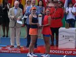 Rogers Cup 2017 Doubles Final, Ekaterina Makarova and Elena Vesnina with their Trophy!