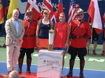Rogers Cup 2017 Toronto, Scott Moore, Ekaterina Makarova, Trophy and Elena Vesnina!
