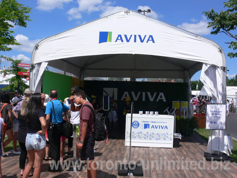 Rogers Cup 2017 Toronto - Aviva Home and Auto Insurance!