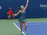 Jana Cepelova (SVK) on Court 3 playing Heather Watson (GBR)  qualifying round 5 August 2017 Toronto!