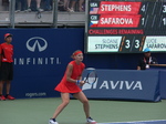 Lucie Safarova (CZE) on Granstand 11 August 2017 Rogers Cup Toronto!