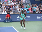 Sloane Stephens (USA) on Grandstand playing Lucie Safarova 11 August 2017 Rogers Cup Toronto!