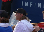 Rob Steckley Canadian tennis coach and former coach of Safarova watching on Grandstand.