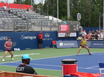 Rogers Cup 2017 Toronto - Gabriela Dabrowski and Jelena Ostapenko  in doubles match 12 August 2017 Rogers Cup Toronto!