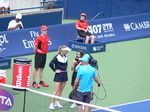 Caroline Wozniacki (DEN) winner of Sloane Stephens (USA)  on Central Court 12 August 2017  Rogers Cup Toronto.