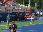 Rogers Cup 2017 Toronto - Nadia Kichenok (UKR) and Anastasia Rodionova (AUS)  on Grandstand  12 August 2017 Rogers Cup Toronto!