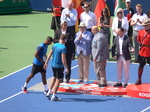 Rogers Cup 2018 Toronto - Closing Ceremony of Doubles Final - Finalists receiving cheque and Trophy