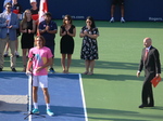 Stefanos Tsitsipas talking - Rogers Cup August 12, 2018 Toronto