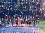 The confetti coming down and Rogers Cup 2018 is over