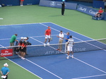 The Coin toss - Rafael Nadal and Marin Cilic