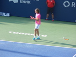 Stephanos Tsitsipas has just won his semifinal match with Kevin Anderson