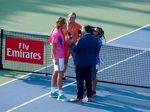 Stefanos Tsitsipas with on the Court interview with Arash Madani August 11, 2018 Rogers Cup in Toronto!