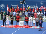 Karl Hale - Tournament Director, Suzan Rogers - Rogers Communication,  Lucie Blanchet - National Bank, Gavin Ziv - Tennis Canada, Julia Orlando - WTA Supervisor and Spokesman Ken Crosina.