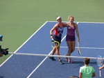 Barbora Krejcikova and Katerina Siniakova have just won the Doubles Championship match, August 11, 2019 Rogers Cup 