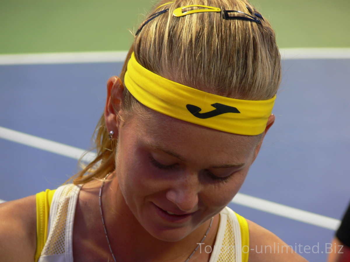 Winner Marie Bouzkova over Jelena Ostapenko, August 8, 2019 Rogers Cup in Toronto