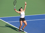 Bianca Andrescu serving to Kiki Bertens August 6, 2019 Rogers Cup Toronto