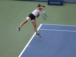 Nice serve from Bianca Andrescu, August 9, 2019 Rogers Cup in Toronto