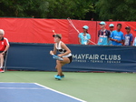 Layne Sleeth from Canada on Grandstand Court, August 3, 2019 Rogers Cup Toronto