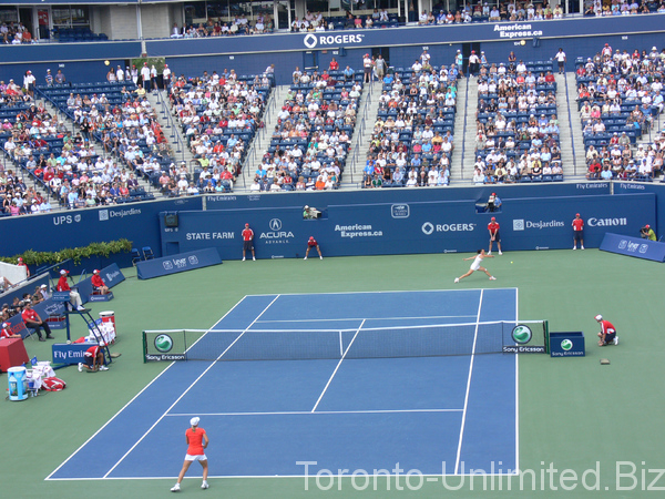 Justine Henin and Jelena Jankovic Championship Match 2007 Rogers Cup!