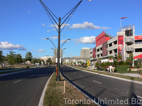 Rexall Centre home of Tennis Canada and Rogers Cup in Toronto, York University.