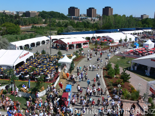 Rexall Centre, Tennis Village. 2007 Rogers Cup in Toronto!