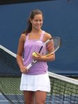 Ana Ivanovic a popular tennis player from Serbia.