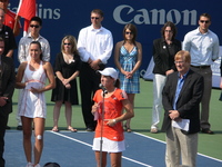 Justine Henin 2007 Rogers Cup Champion!