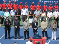 Rogers Cup, Closing Ceremony with Championship Trophy!