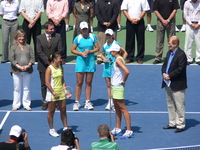 Srebotnik and Sugiyama Doubles Champions 2007 Rogers Cup.