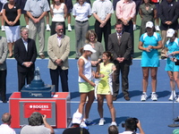 srebotnik and Sugiyama Doubles Champions. 2007 Rogers Cup in Toronto!