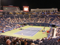 Rexall centre, Centre Court at night. 2007 Rogers Cup.