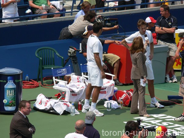 Doubles Champions Nestor and Zimjonic.