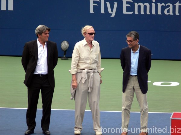 Karl Hales, Ted Roger in the middle and Nadir Mohammed.