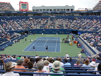 Bob Bryan, Mike Bryan, Daniel Nestor, Nedad Zimjonic in Rogers Cup 2006 Finals.