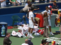 Doubles Champions Nestor and Zimjonic.