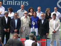 Karl Hales, Nadir Mohammed, Ted Roger and Rafael Nadal a Champion.