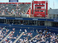 Rexall Centre, scoreboard during Blakes and Kiefer match.